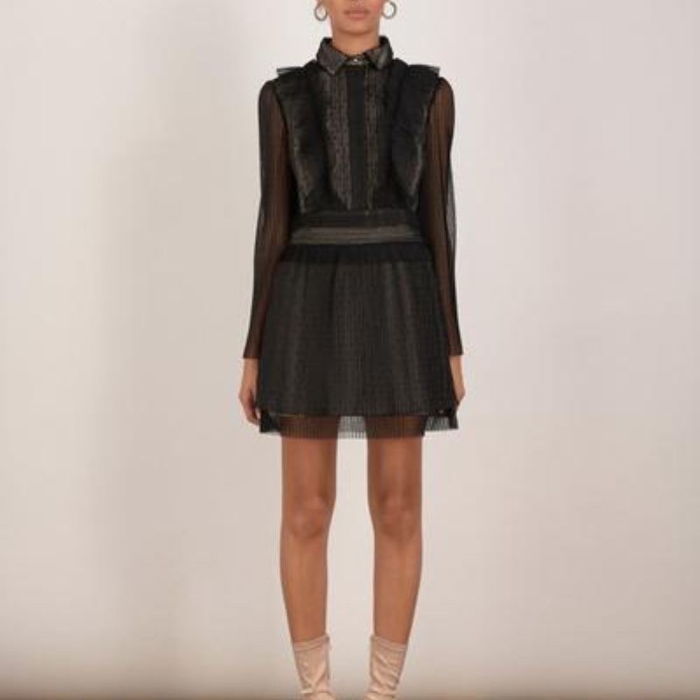 Cleobella - long sleeve black dress